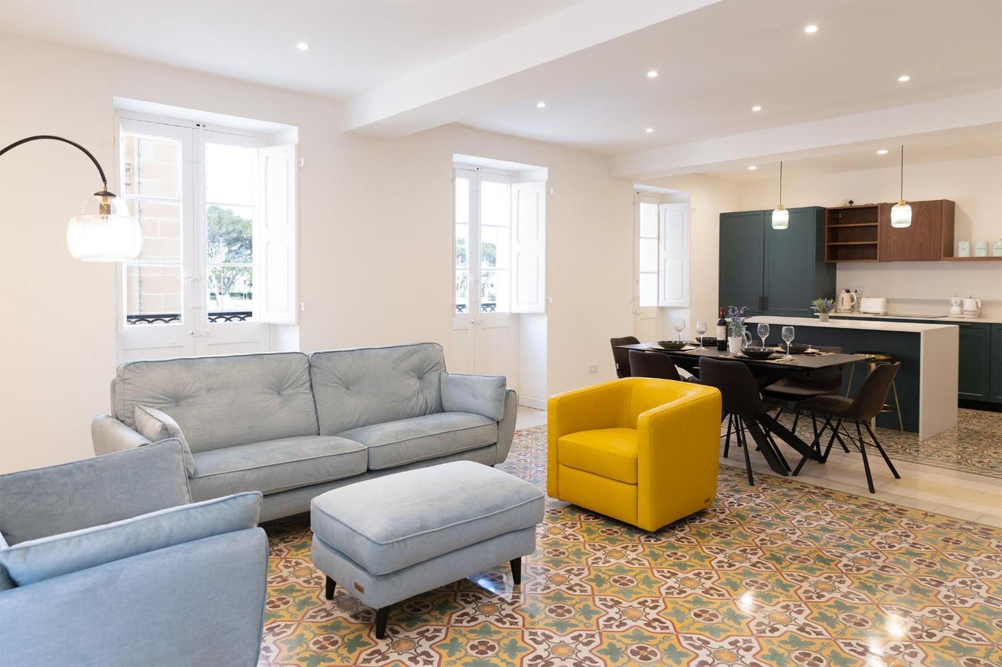 Florette Suite Designer Finish With Stunning Lounge Terrace By Arcobnb Il-Furjana Ngoại thất bức ảnh
